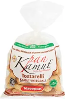 Pan kamut tostarelli kamut integrali bio