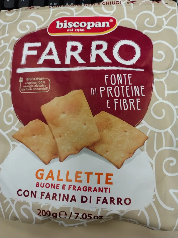 Gallette con farina di farro