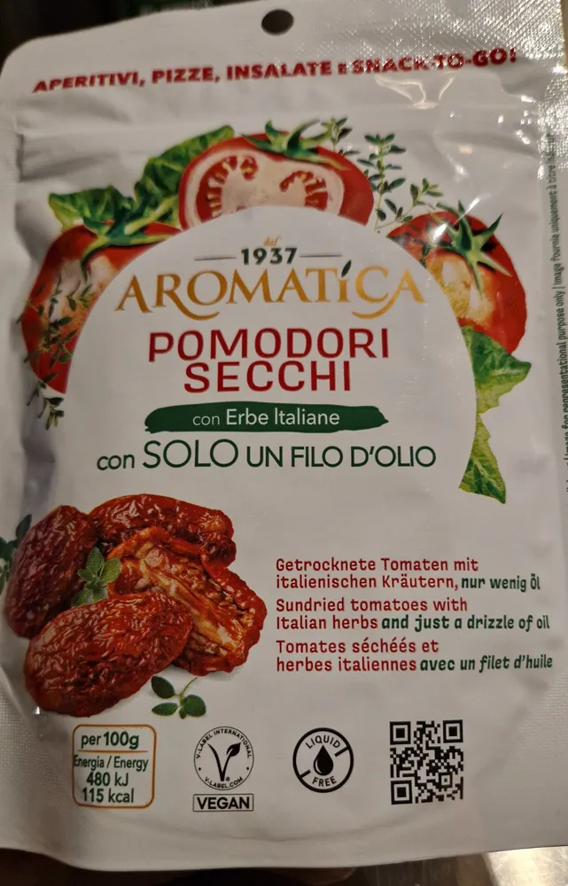 Pomodori Secchi con Erbe Italiane