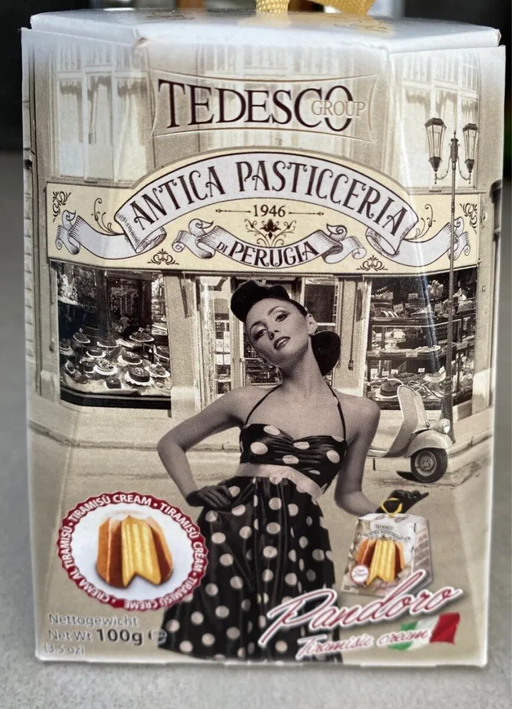Pandoro creme tiramisu