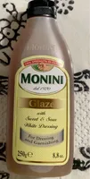 Glaze with sweet & sour withe dressing