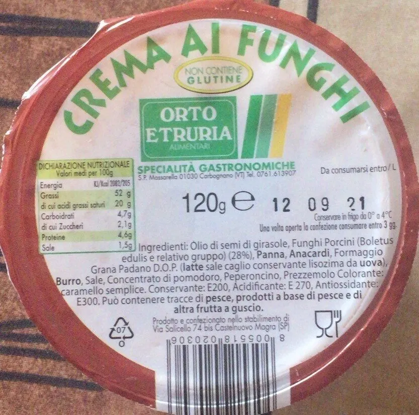 Crema ai funghi