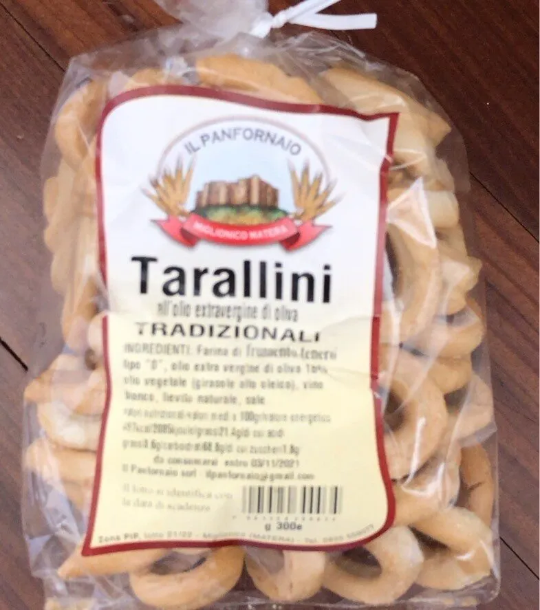 Tarallini all’olio extravergine di oliva