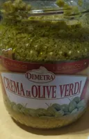 Crema di olive verdi