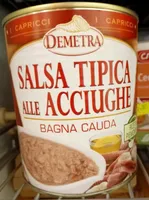 Salsa tipica alle acciughe