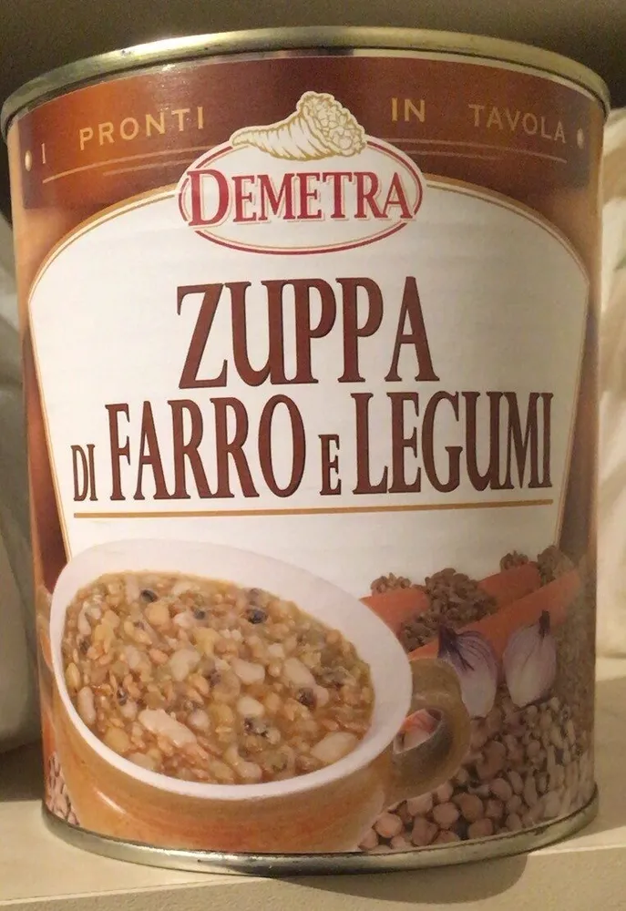 Zuppa di farro e legumi