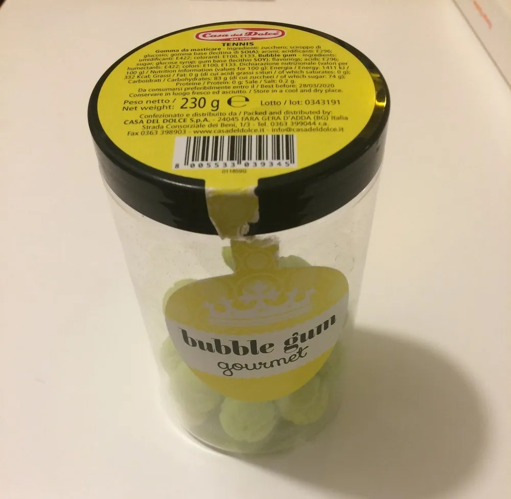 Bubble Gum gourmet