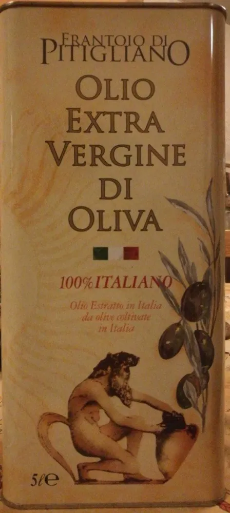 Huile d'olive extra vierge de Pitigliano 100% italien