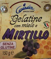 Gelatine con miele e mirtilli