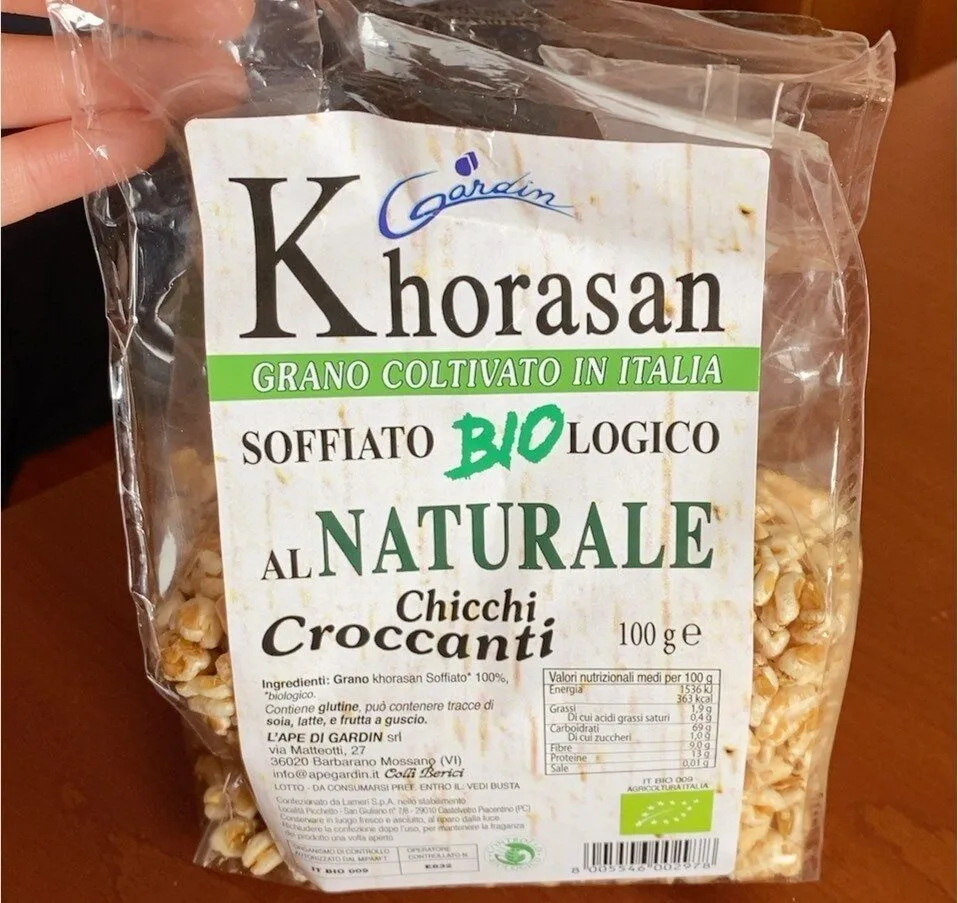 Grano soffiato al naturale