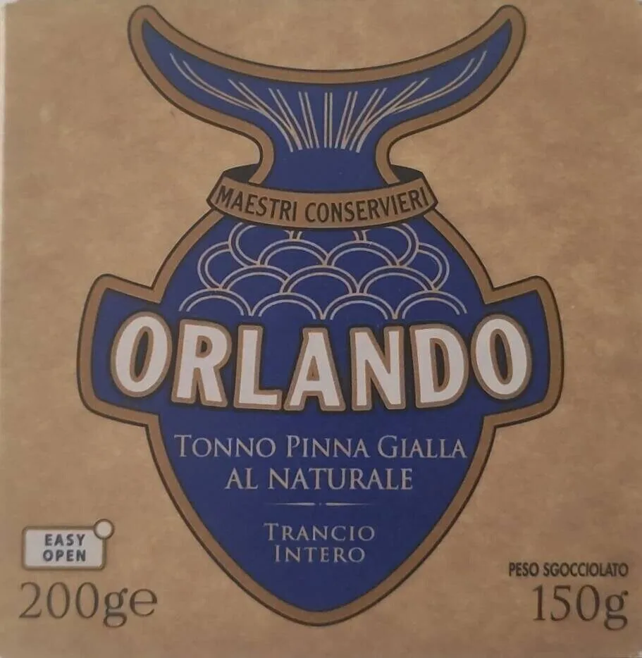 Tonno pinna gialla al naturale