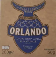 Tonno pinna gialla al naturale