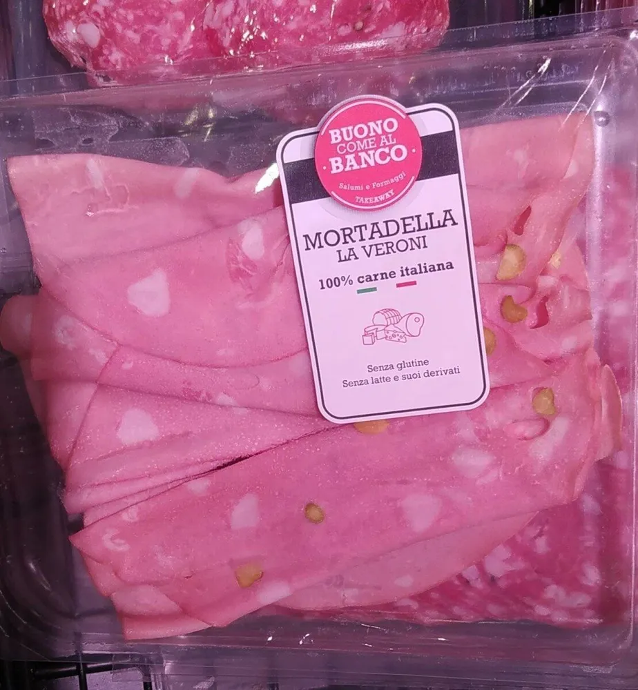 Mortadella senza glutine e latte
