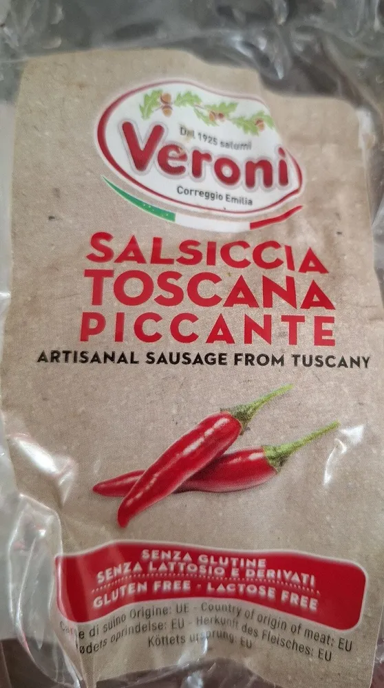 Salssicca Todcana Piccante
