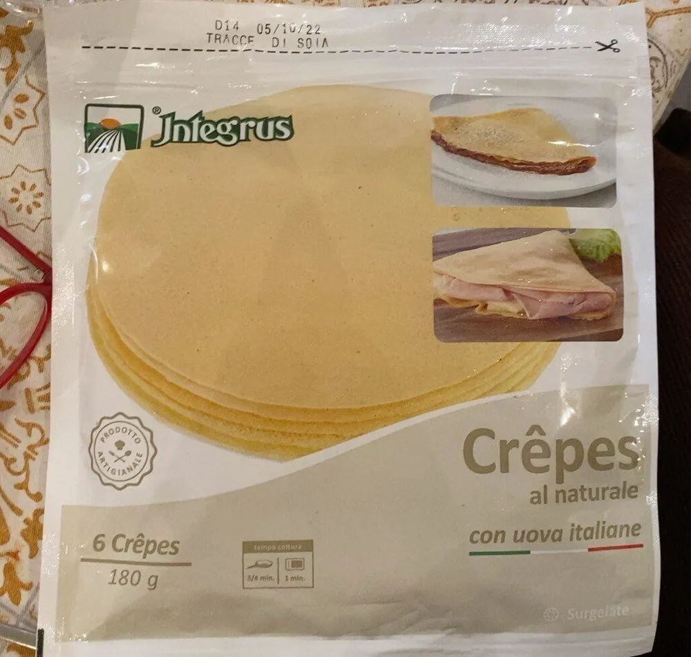 Crepes al naturale