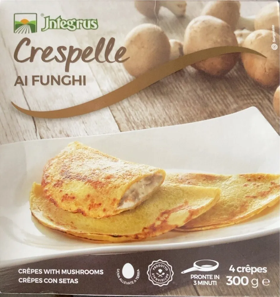 Crespelle ai funghi