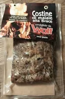 Costine di maiale alla brace