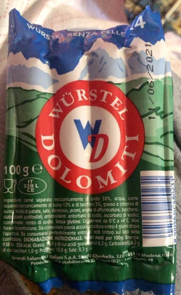 würstel dolomiti