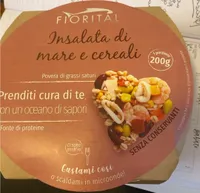 Insalata di mare e cereali