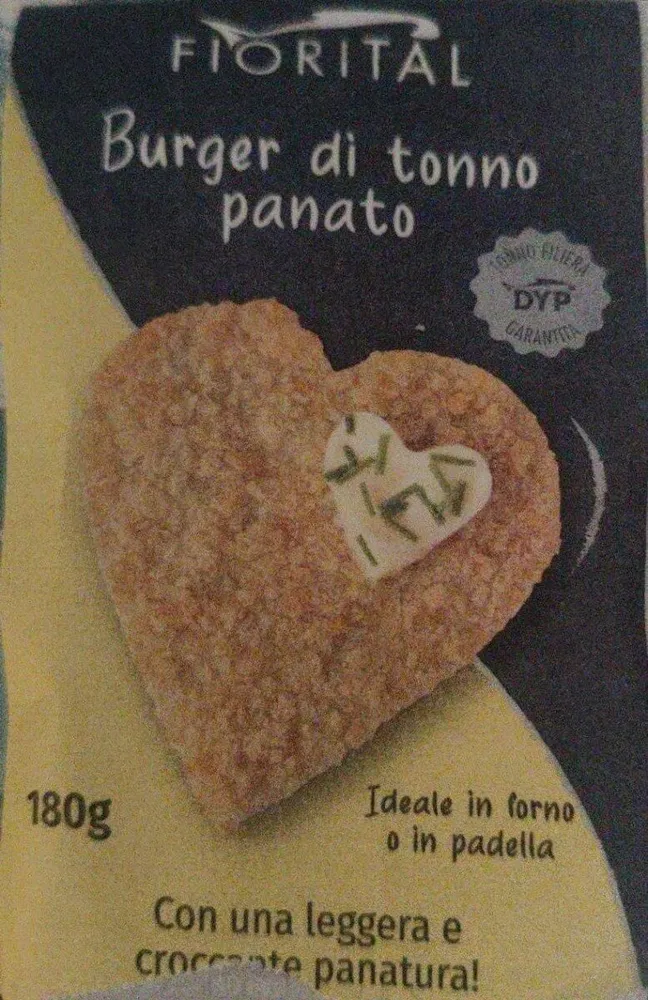 Burger di tonno panato
