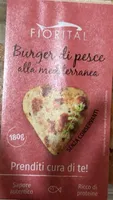 Burger di pesce alla mediterranea