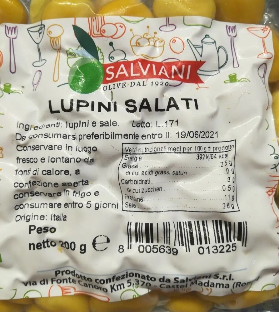 Lupini salati