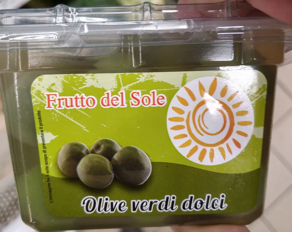 Olive verdi dolci