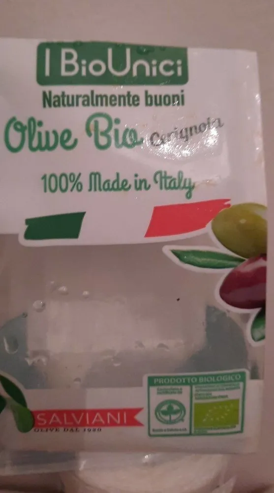 Olive bio Cerignola