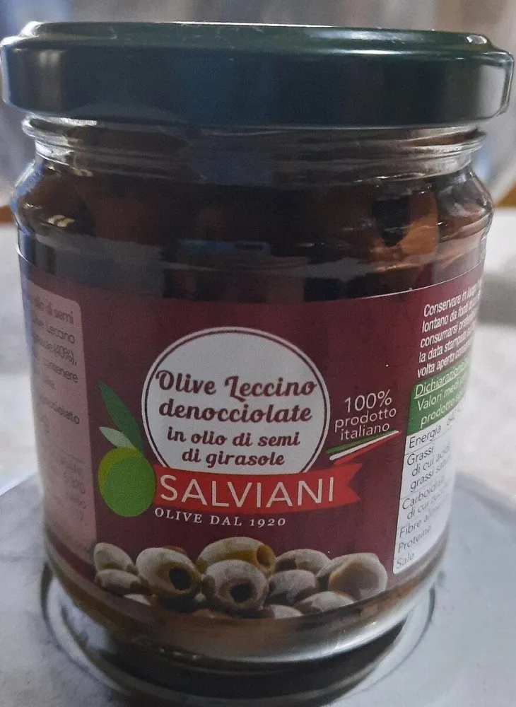 Olive leccino denocciolate