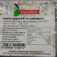 Lupini giganti in salamoia