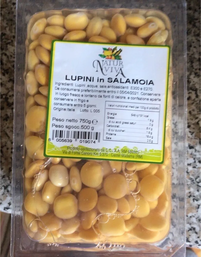 Lupini in salamoia