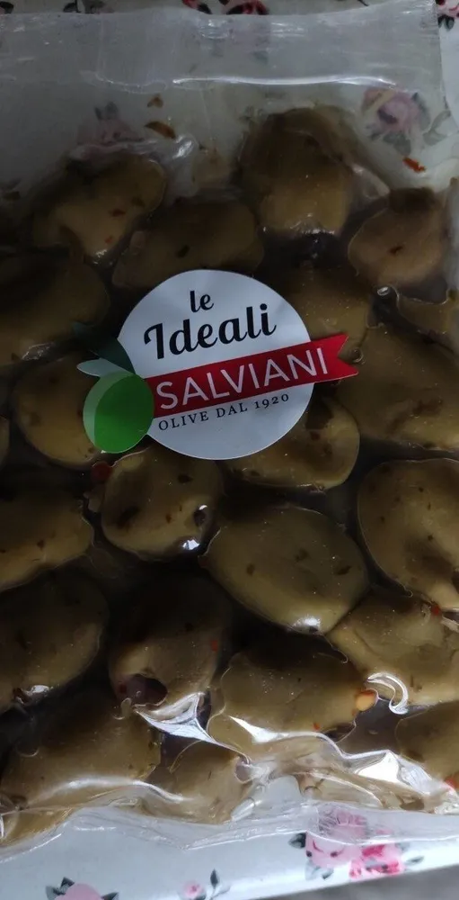 Olive verdi denocciolate condite