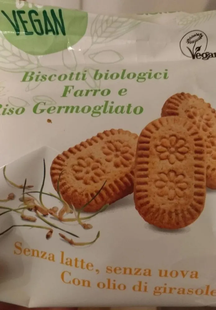 Biscotti biologici Fatto e Riso Germogliato