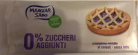 Crostatina mirtillo senza zuccheri aggiunti