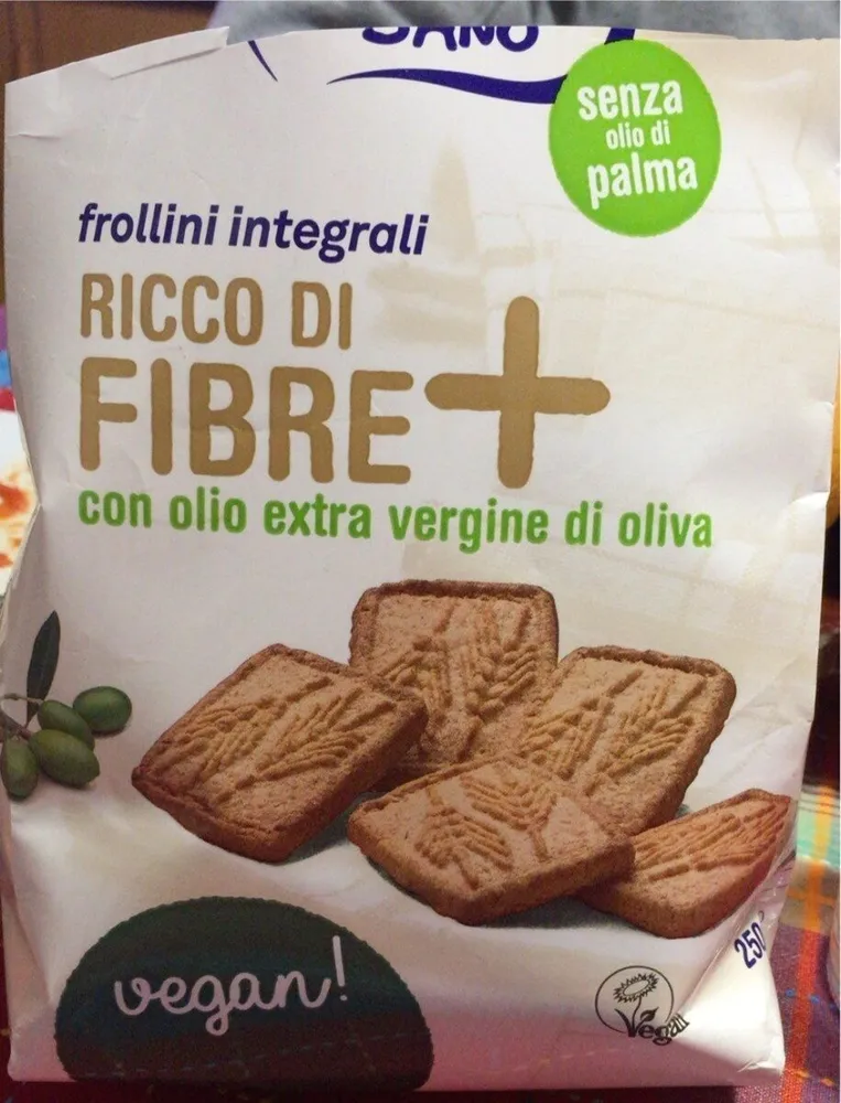 Frollini integrali ricchi di fibre