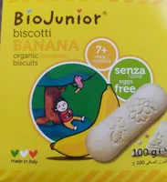 Biojunior Biscotti BANANA