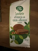 Tartellette all’arancia con cacao e albicocche