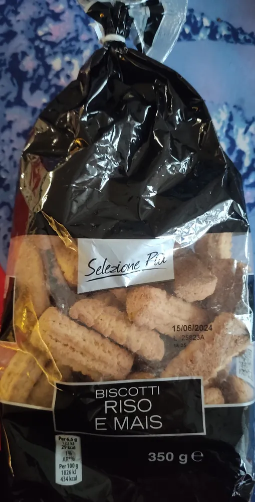 Biscotti riso e mais