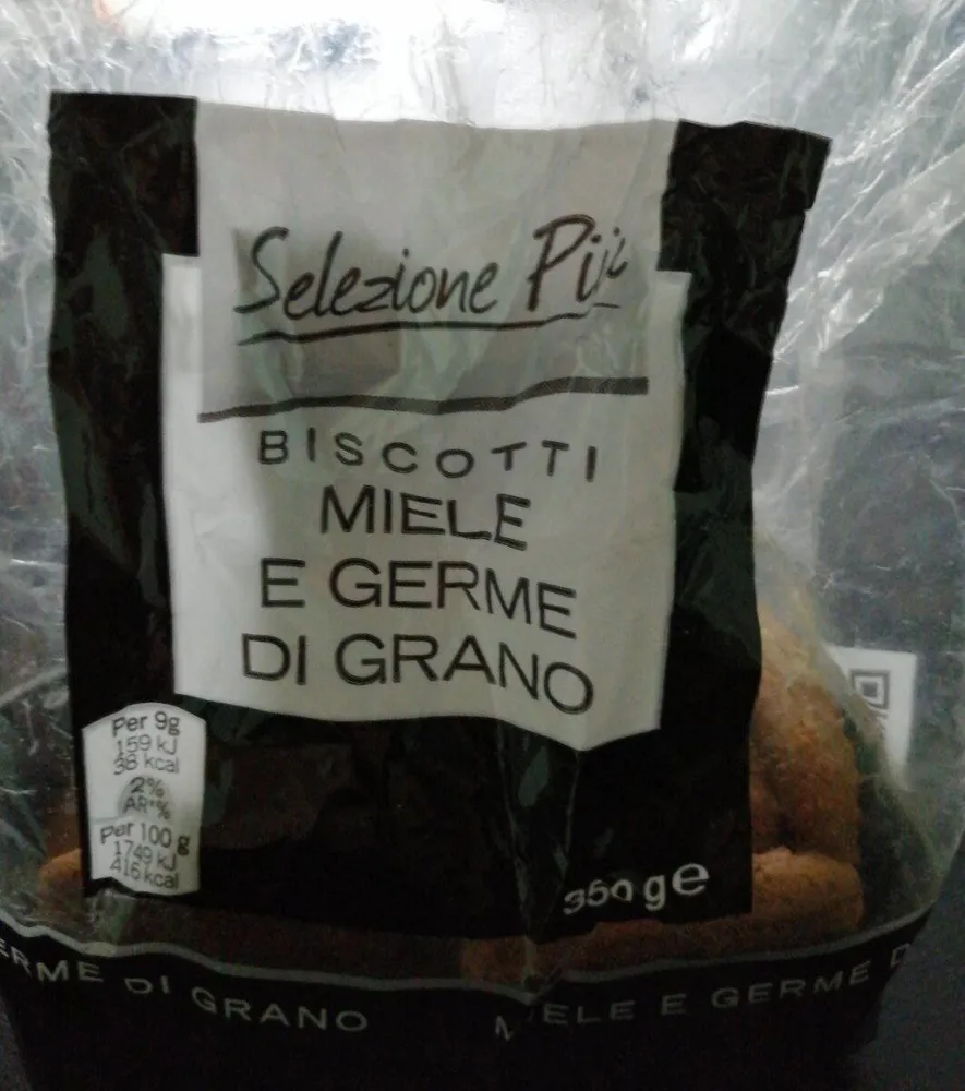 Biscotti miele e germe di grano