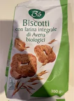 Biscotti con farina integrale di avena biologici