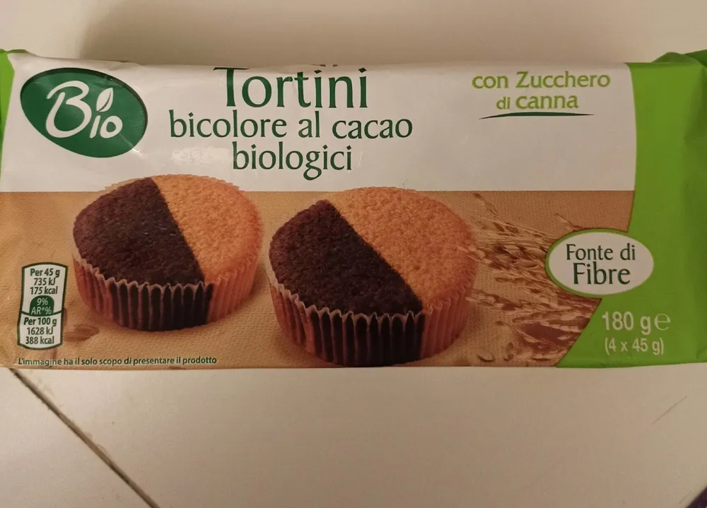 Tortini bicolore