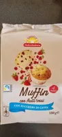 Muffin con frutti rossi