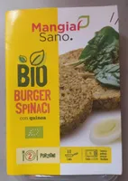 Bio Burger spinaci con quinoa