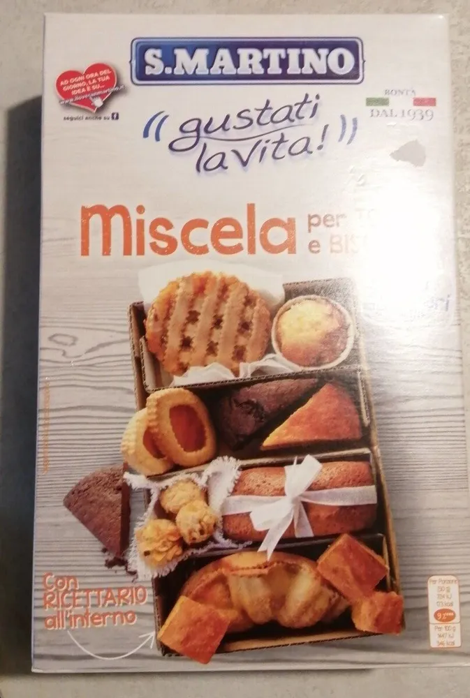 Miscela per torte e biscotti senza zuccheri aggiunti