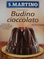 Preparato per budino al gusto cioccolato da zuccherare