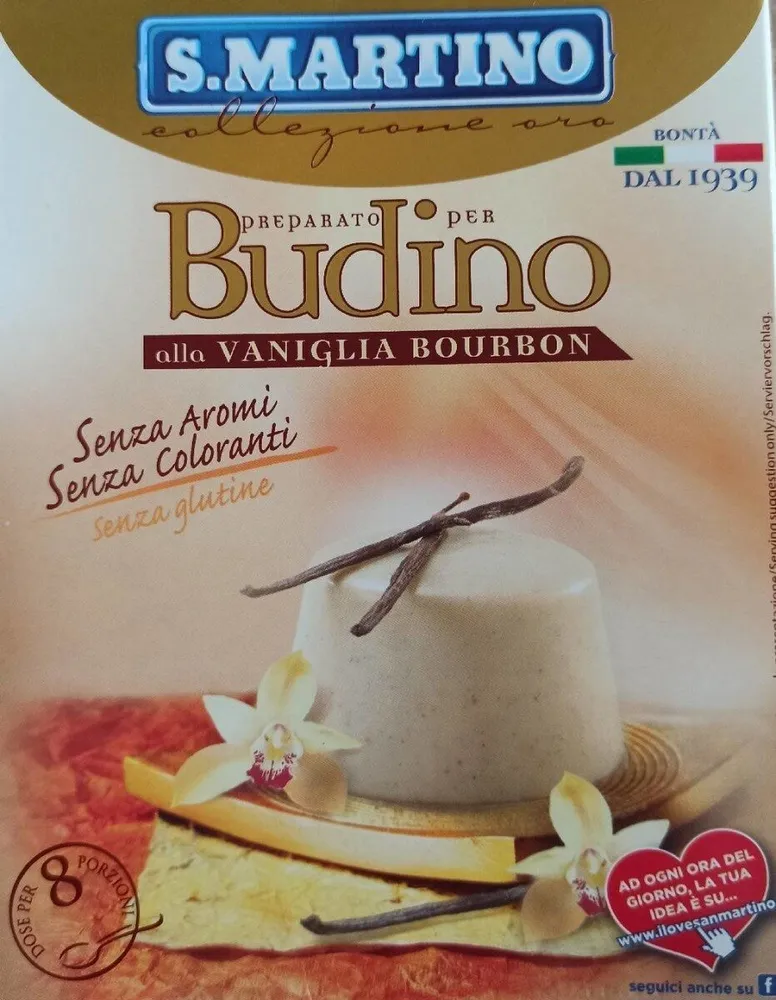 Budino alla Vaniglia Bourbon