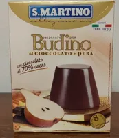 Budino cioccolato e pera
