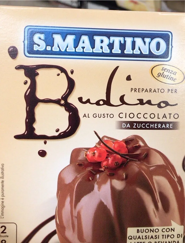 Preparato per budino al cioccolato