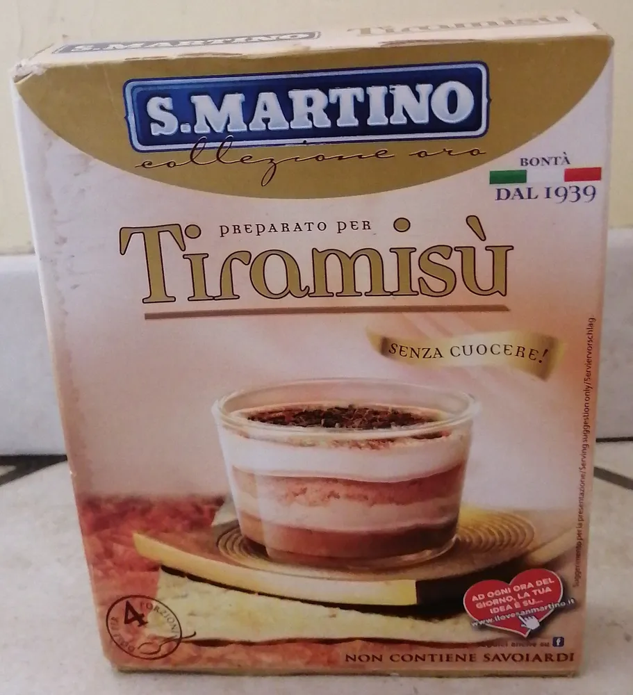 preparato per tiramisù