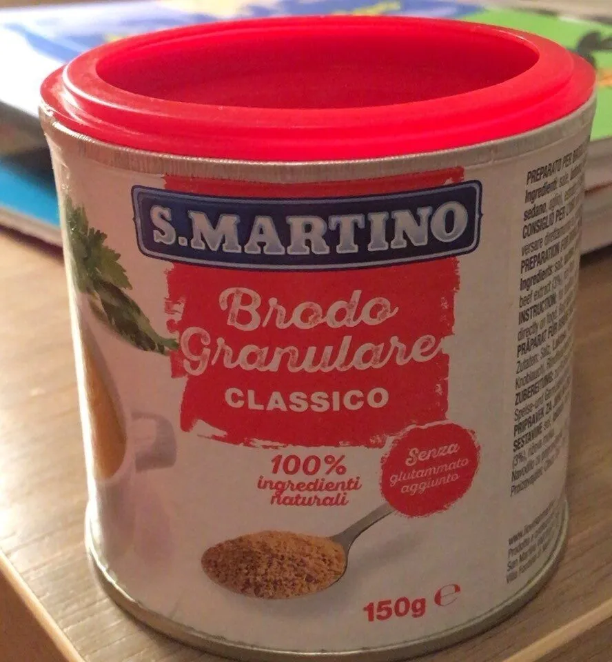 Brodo granulare classico